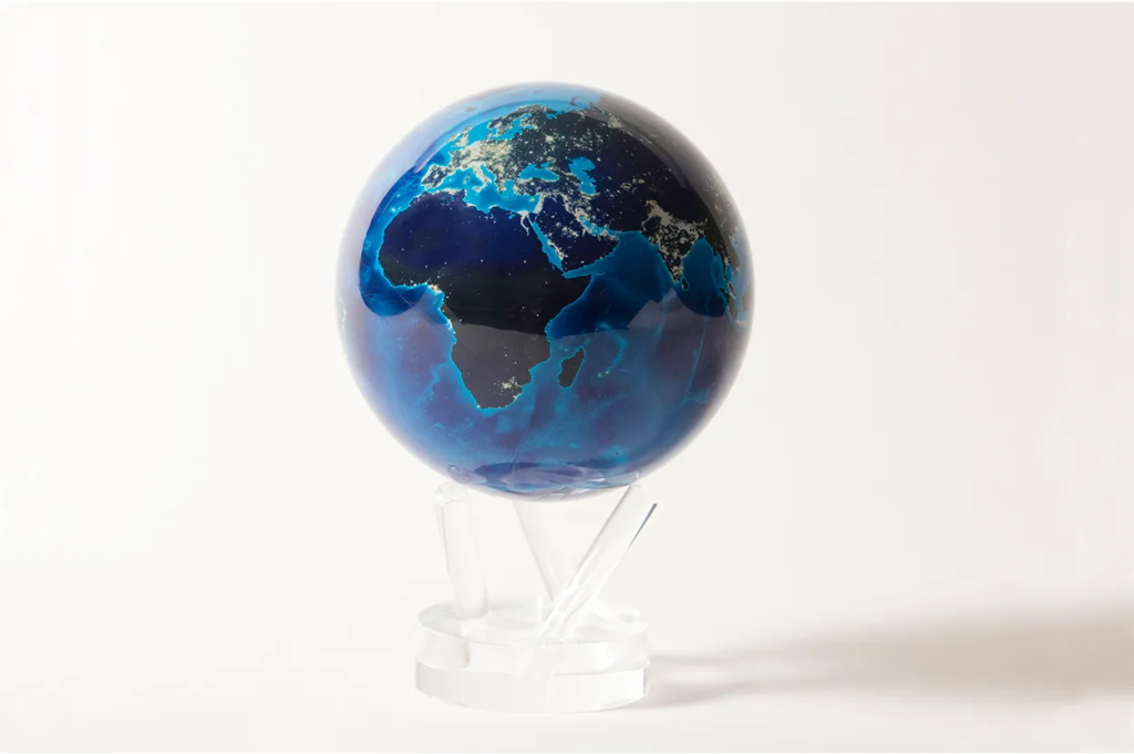 Earth at Night Globe - Wonders of the World
