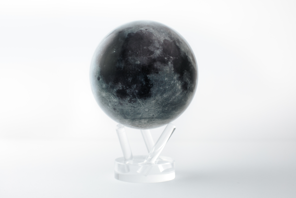 rotating MOVA globe moon